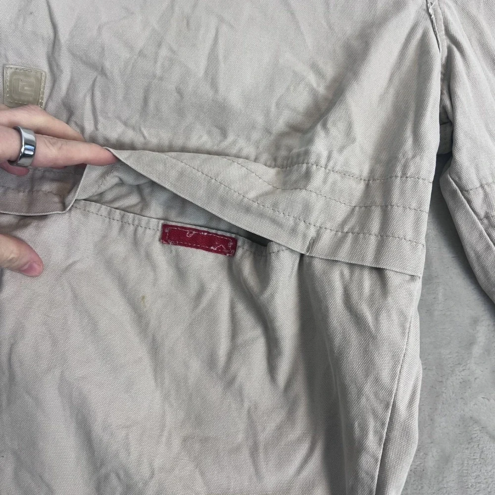 Vintage Levis L2 Shorts Mens‎ 38 Beige Long Length Baggy Loose Y2K Skater Grunge